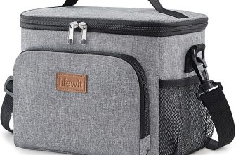 Lifewit Reusable Insulated Lunch Bag, Portable Cooler