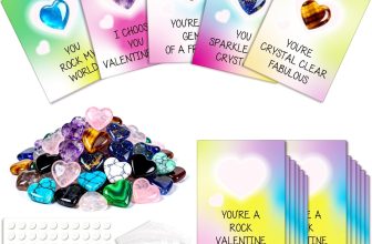 60 Sets Valentines Day Gemstones Gifts Exchange for