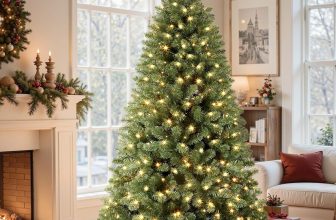 SHareconn 7.5ft Prelit Premium Artificial Classic