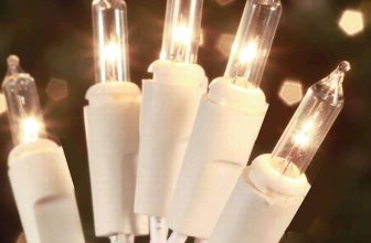 HISHINY Christmas Lights 100 Count Mini Clear Lights