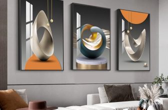 MPLONG Bright Style Framed Wall Art - Abstract Modern