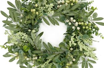 Green Eucalyptus Wreaths for Front Door Spring Summer