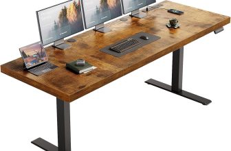 OffiGo 71 Inch Executive Electric Standing Desk, Height