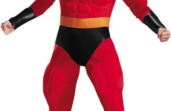 Disguise Men's Mr. Incredible Deluxe Muscle Adult