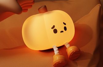 ATSUI Pumpkin Night Light, Halloween LED Squishy