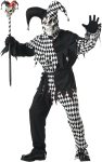 California Costumes Adult Dark Jester Costume