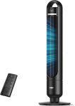 Dreo Tower Fan for Bedroom, 90° Oscillating Standing