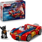 LEGO Marvel Spider-Man Car vs. Venomized Wolverine