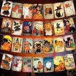 Maitys 4 Pieces Vintage Halloween Decorations Halloween