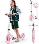 Kick Scooter for Ages 6+,Kid, Teens & Adults. Max Load