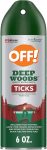 OFF! Deep Woods Insect Repellent Aerosol, Bug Spray