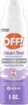 OFF! Clean Feel Insect Repellent Aerosol with 20%