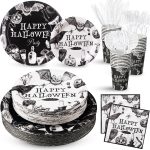350 Pcs Happy Halloween Party Favor Vintage Halloween
