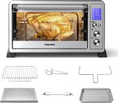 TOSHIBA AC25CEW-SS Large 6-Slice Convection Toaster