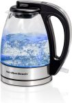 Hamilton Beach Glass Electric Tea Kettle, Water Boiler