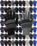 100 Pair Winter Magic Gloves Bulk Unisex Warm Knitted
