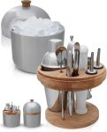 Gusto Nostro Cocktail Set Bartender Kit with Stainless