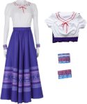 PAINEOMN Mirabel Dolores Pepa Luisa Costume Dress for