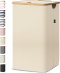 BALEINE Laundry Hamper with Lid, Tall Laundry Baskets