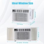 GarveeHome 12000 BTU Window Air Conditioner with