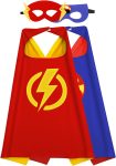 Kids Capes and Masks Boys Girls Costumes for Halloween