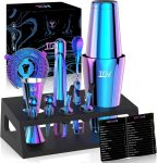 IOV Cocktail Shaker Set: 12-Piece Mixology Bartender