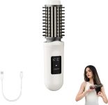 Cordless Hair Curling Iron Brush Rechargeable
