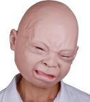 LarpGears Halloween Costume Party Baby Mask Full Head
