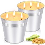 Citronella Candles Outdoor - Large 34oz Citronella