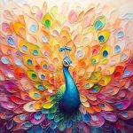 Difficult Puzzles for Adults 1000 Pieces: Peacock