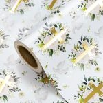 WRAPAHOLIC Cross Wrapping Paper Roll - 17 Inch x 16.5