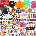 600Pcs Halloween Party Favors for Kids, Halloween Toys