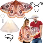 5 Pcs Halloween Couples Costumes Funny Adult Moth