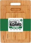 Bamboo Cutting Boards for Kitchen [Set of 3] Wood