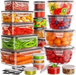 40 PCS Food Storage Containers with Lids Airtight (20