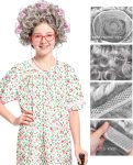 Old Lady Costume Kit for Women - Complete Halloween Set
