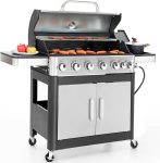 Sophia & William 6-Burner Propane Gas BBQ Grill with