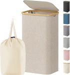 Lifewit 100L Laundry Basket with Lid, Clothes Hampers