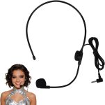 Fake Microphone Headset Prop, Singer Mic Headset Prop