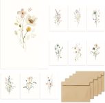 Blank Cards,Blank Greeting Cards 4x6,40Pack -Elegant