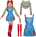 Spooktacular Creations Halloween Killer Doll Costume
