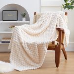EXQ Home Fleece Throw Blanket for Couch or Bed - 3D