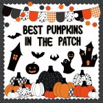 Halloween Fall Bulletin Board Decorations for