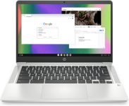 HP Chromebook 14 Laptop, Intel Celeron N4120, 4 GB RAM,