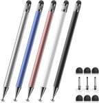 Bopomofo Stylus (5 Pcs), 2-in-1 Stylus Pen for Touch