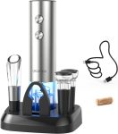 CIRCLE JOY Electric Wine Opener Stainless Steel