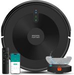 Robot Vacuum and Mop:4000Pa 3-in-1 Robotic Vacuum