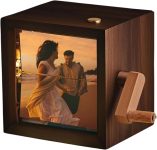 Personalized Wooden Photo Flipbook Animation Box with