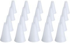 Reusable Plastic Piping Tips - Standard Size Star Tip