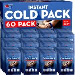 Instant Ice Cold Packs (7”x 5”) Disposable Ice Packs